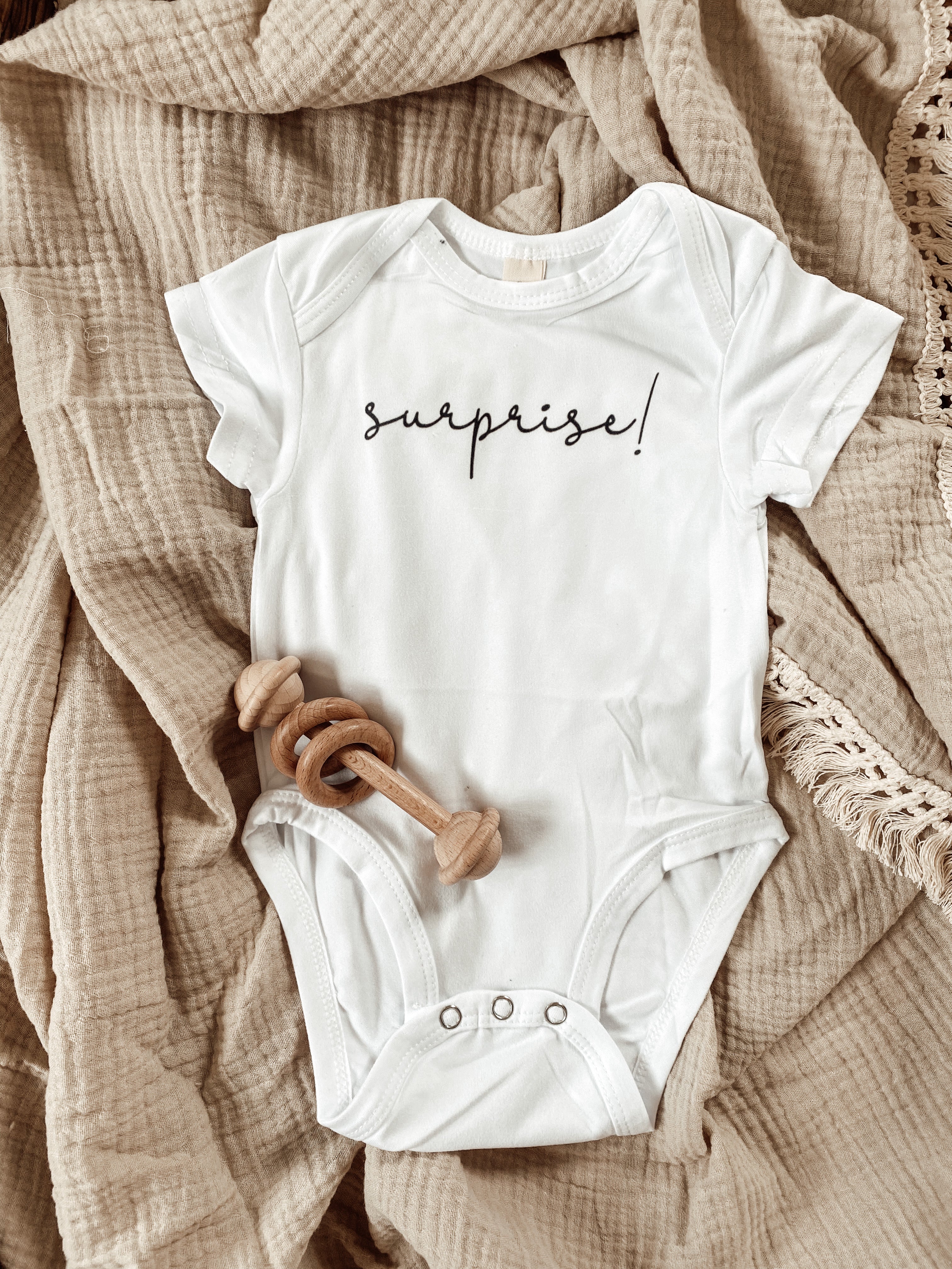 Surprise! - Announcement Romper