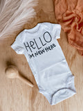 I’m new here - Announcement Romper