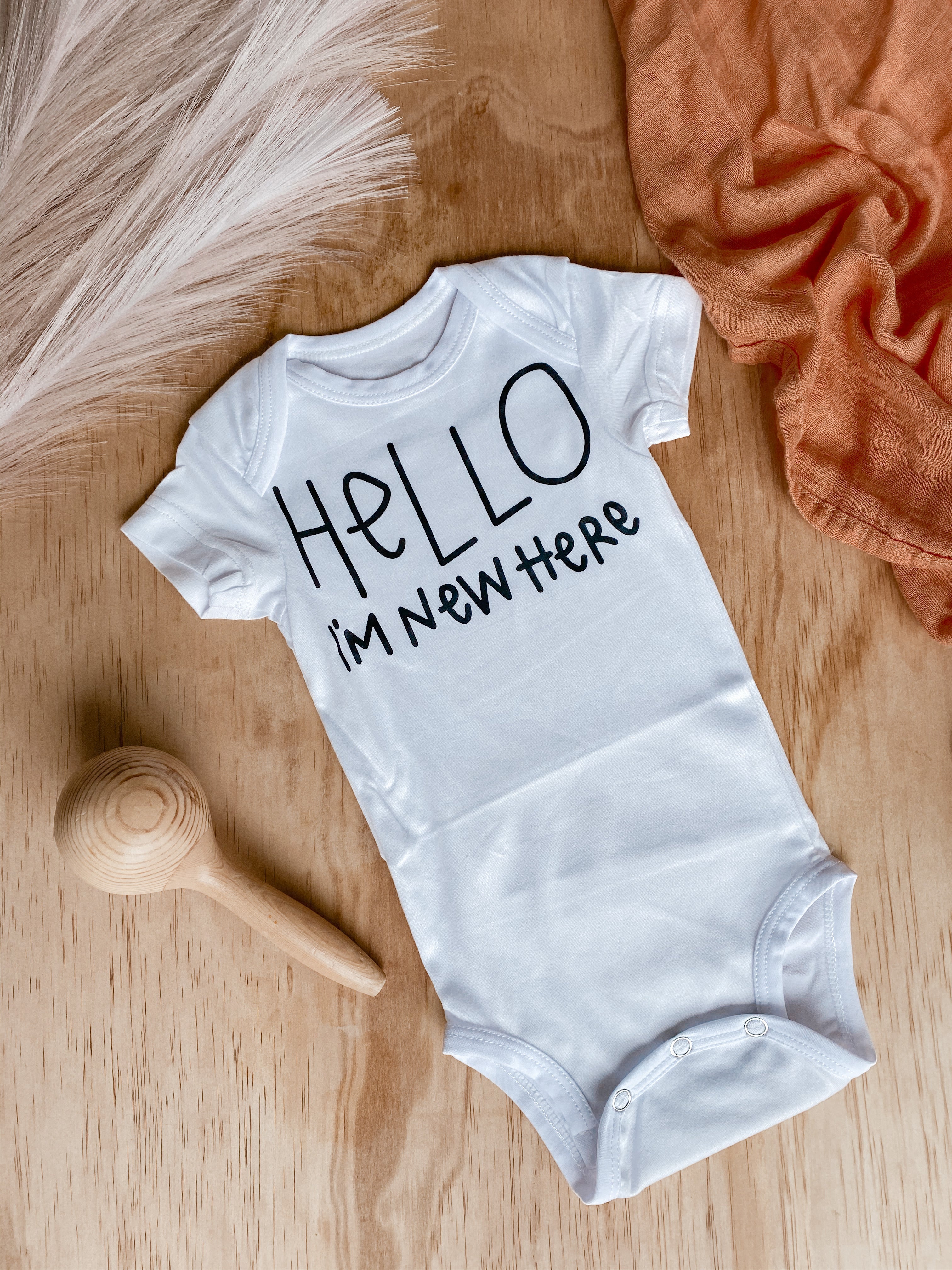 I’m new here - Announcement Romper